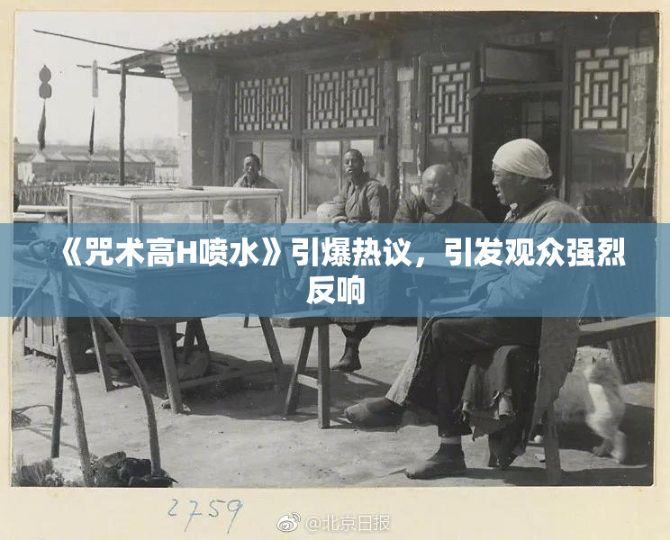 《咒术高H喷水》引爆热议，引发观众强烈反响