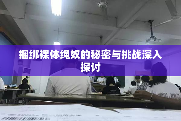 捆绑裸体绳奴的秘密与挑战深入探讨