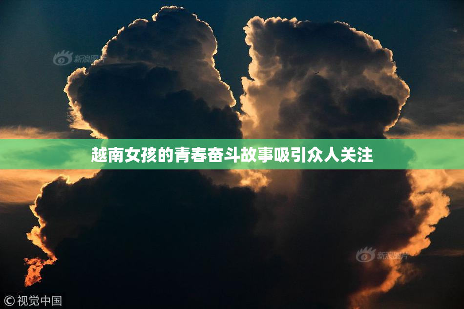 越南女孩的青春奋斗故事吸引众人关注