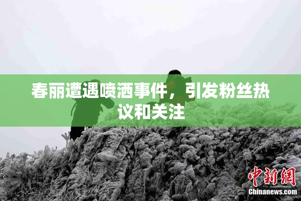 春丽遭遇喷洒事件，引发粉丝热议和关注
