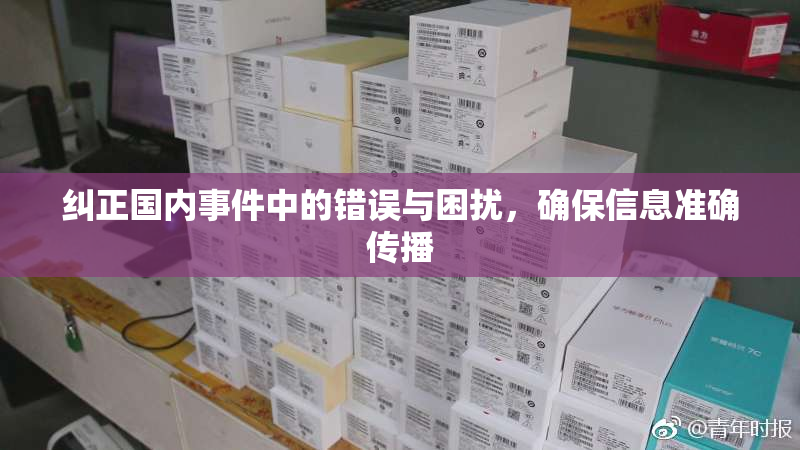 纠正国内事件中的错误与困扰，确保信息准确传播