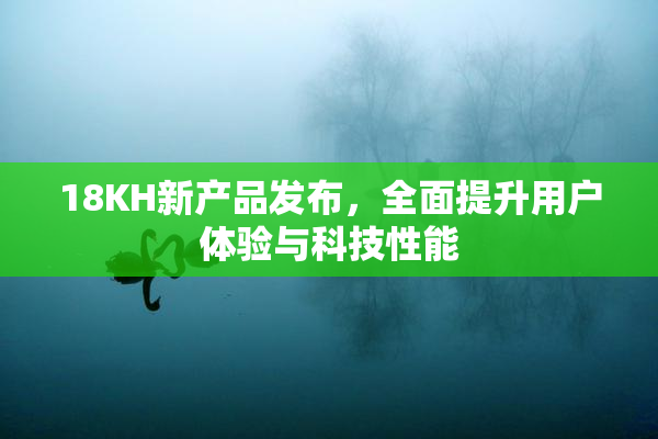18KH新产品发布，全面提升用户体验与科技性能