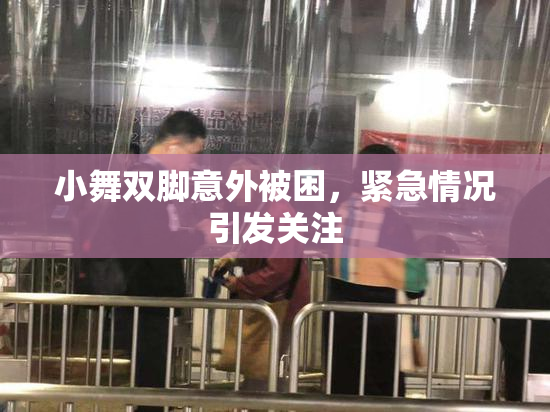 小舞双脚意外被困，紧急情况引发关注