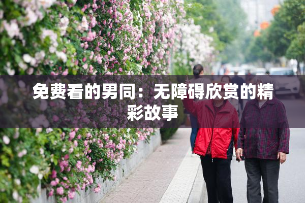 免费看的男同：无障碍欣赏的精彩故事