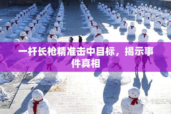 一杆长枪精准击中目标，揭示事件真相