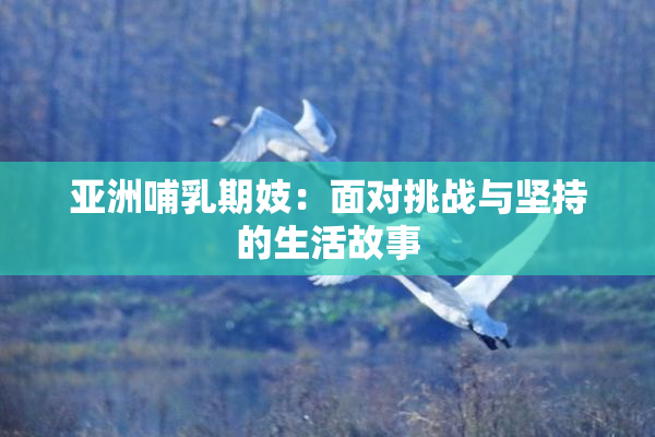 亚洲哺乳期妓：面对挑战与坚持的生活故事
