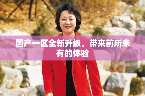国产一区全新升级，带来前所未有的体验