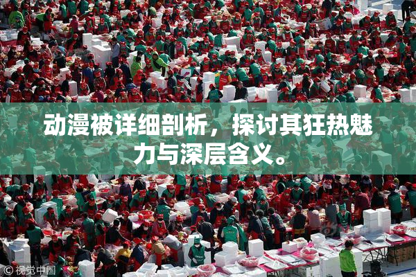 动漫被详细剖析，探讨其狂热魅力与深层含义。