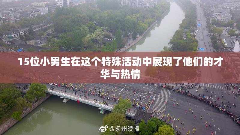 15位小男生在这个特殊活动中展现了他们的才华与热情
