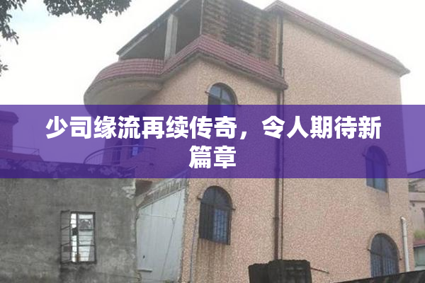少司缘流再续传奇，令人期待新篇章