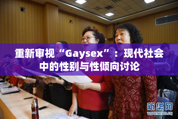 重新审视“Gaysex”：现代社会中的性别与性倾向讨论