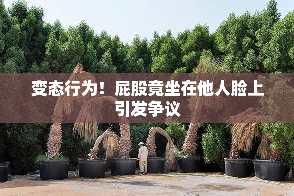 变态行为！屁股竟坐在他人脸上引发争议