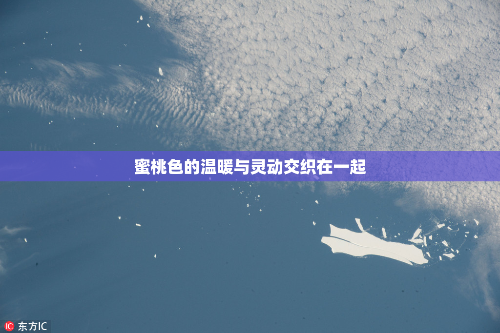 蜜桃色的温暖与灵动交织在一起
