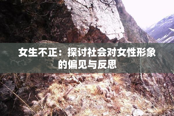 女生不正：探讨社会对女性形象的偏见与反思