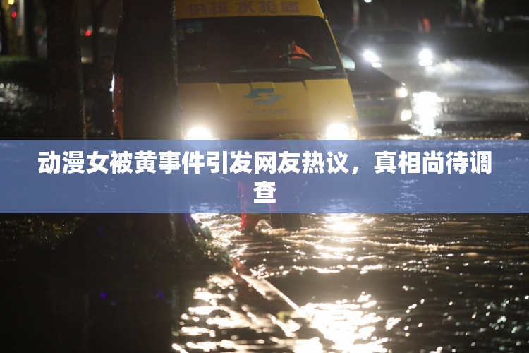 动漫女被黄事件引发网友热议，真相尚待调查