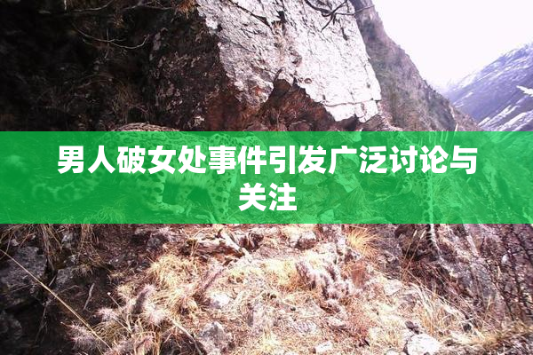 男人破女处事件引发广泛讨论与关注