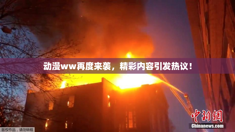 动漫ww再度来袭，精彩内容引发热议！