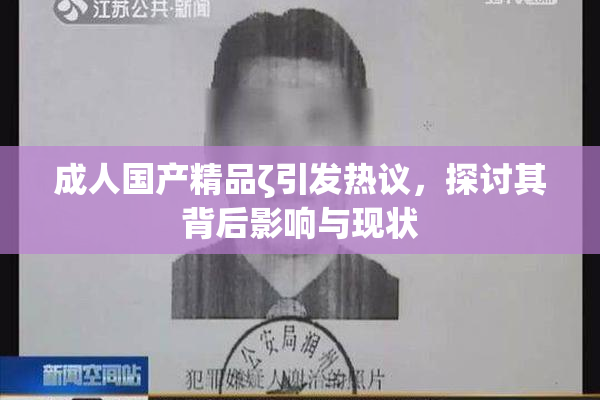 成人国产精品ζ引发热议，探讨其背后影响与现状