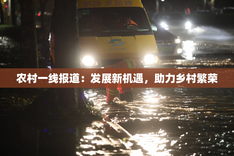 农村一线报道：发展新机遇，助力乡村繁荣