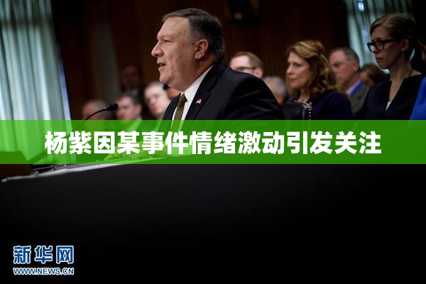杨紫因某事件情绪激动引发关注