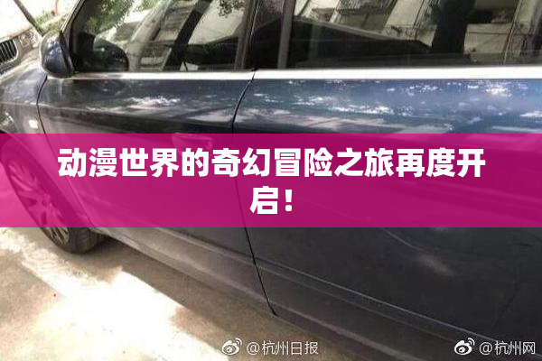 动漫世界的奇幻冒险之旅再度开启！