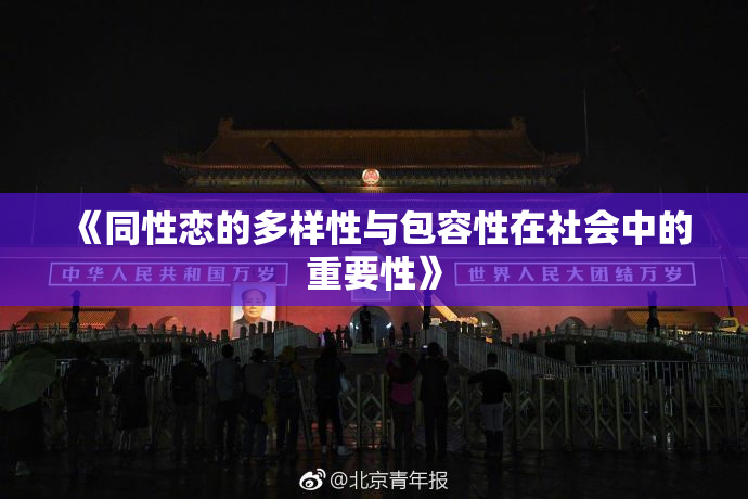 《同性恋的多样性与包容性在社会中的重要性》