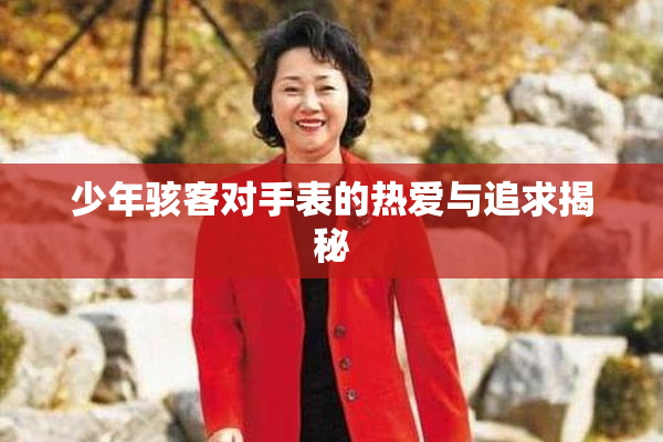 少年骇客对手表的热爱与追求揭秘