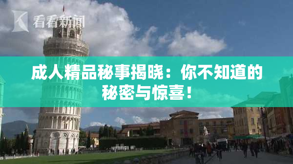 成人精品秘事揭晓：你不知道的秘密与惊喜！