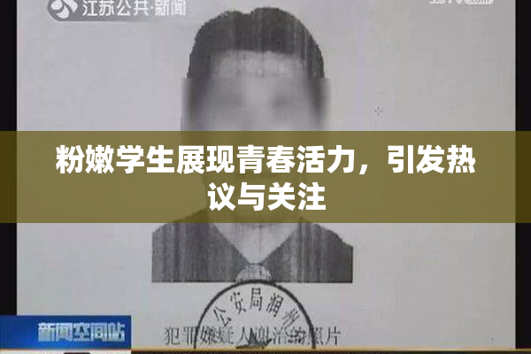 粉嫩学生展现青春活力，引发热议与关注