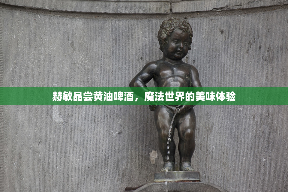 赫敏品尝黄油啤酒，魔法世界的美味体验