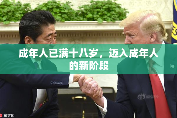 成年人已满十八岁，迈入成年人的新阶段