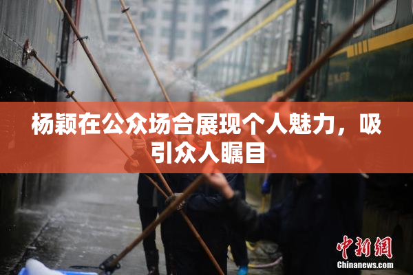 杨颖在公众场合展现个人魅力，吸引众人瞩目