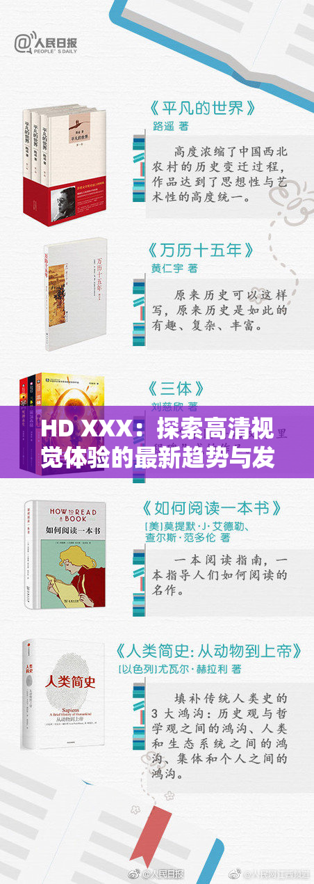 HD XXX：探索高清视觉体验的最新趋势与发展