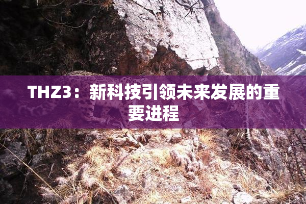 THZ3：新科技引领未来发展的重要进程