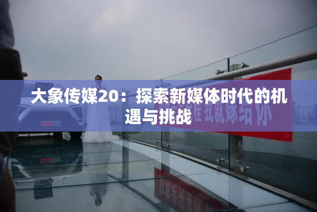 大象传媒20：探索新媒体时代的机遇与挑战