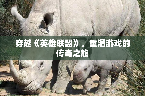 穿越《英雄联盟》，重温游戏的传奇之旅
