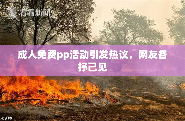 成人免费pp活动引发热议，网友各抒己见