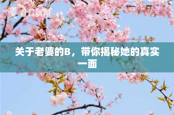 关于老婆的B，带你揭秘她的真实一面