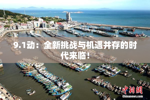 9.1动：全新挑战与机遇并存的时代来临！