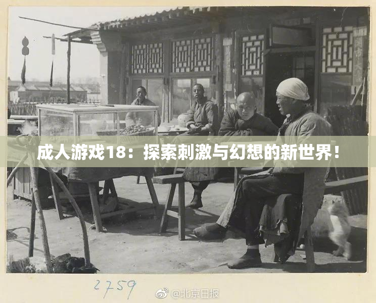成人游戏18：探索刺激与幻想的新世界！