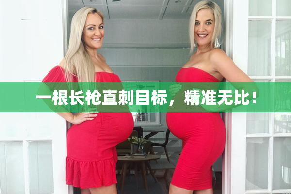 一根长枪直刺目标，精准无比！