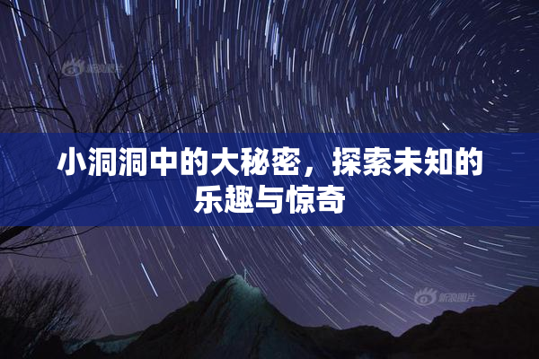小洞洞中的大秘密，探索未知的乐趣与惊奇