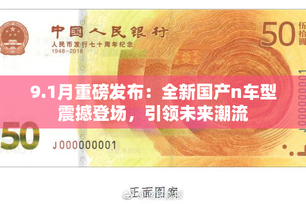 9.1月重磅发布：全新国产n车型震撼登场，引领未来潮流