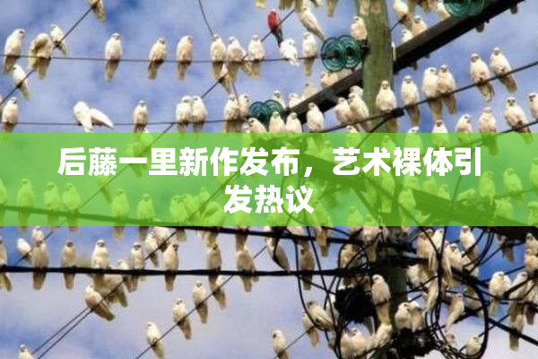 后藤一里新作发布，艺术裸体引发热议