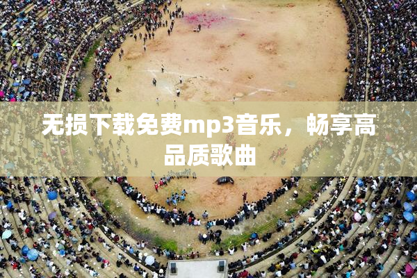 无损下载免费mp3音乐，畅享高品质歌曲