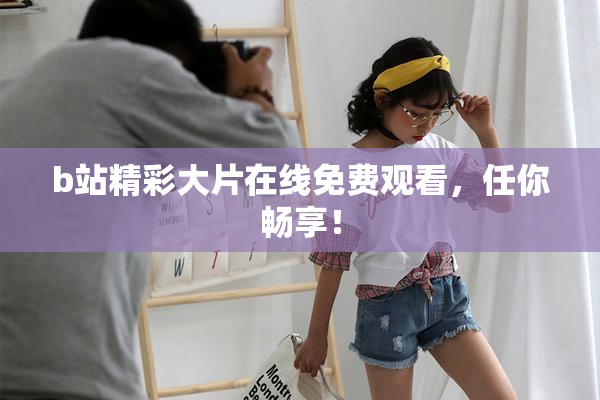 b站精彩大片在线免费观看，任你畅享！