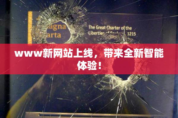 www新网站上线，带来全新智能体验！