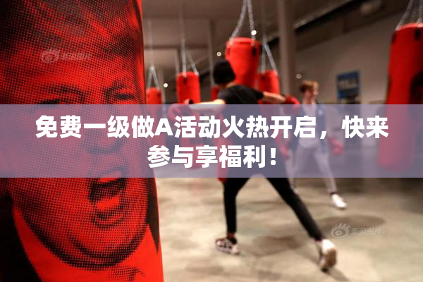 免费一级做A活动火热开启，快来参与享福利！