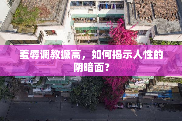 羞辱调教撅高，如何揭示人性的阴暗面？