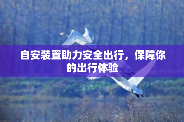 自安装置助力安全出行，保障你的出行体验